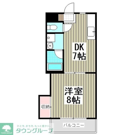 第2成城島田マンションの物件間取画像